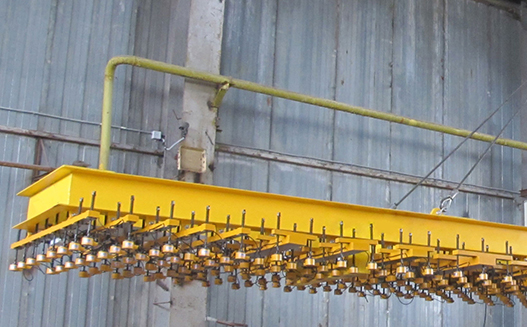 HM5钢板磁力吊具_钢板切割线上下料吊具